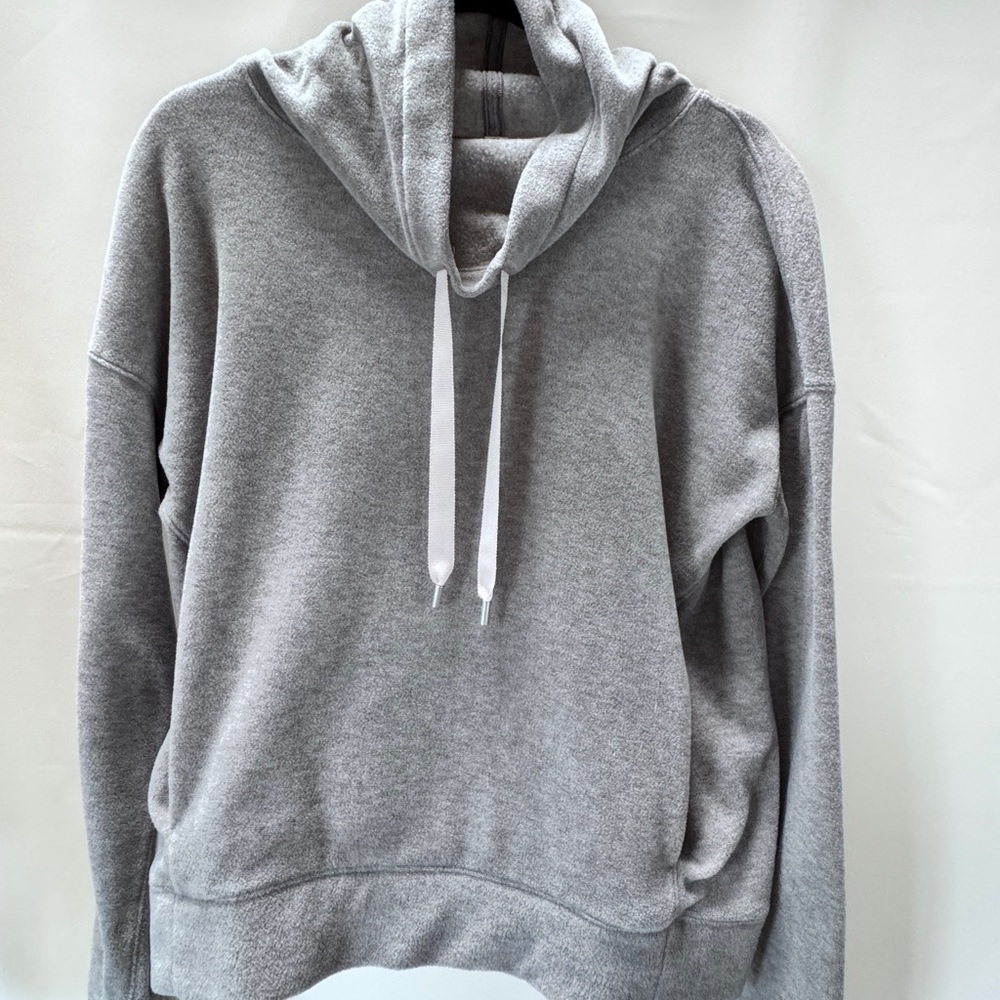 lululemon athletica Gray Cowl Neck Pullover